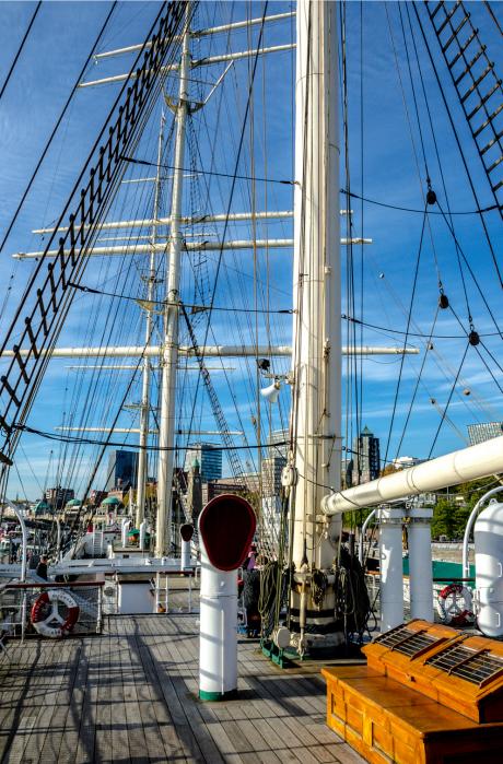 wdf - wupper digitale fotografie - An Deck der Rickmer Rickmers