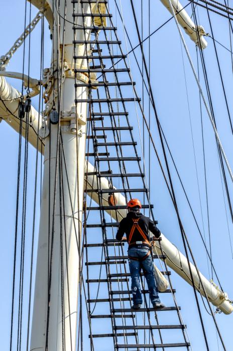 wdf - wupper digitale fotografie - An Deck der Rickmer Rickmers