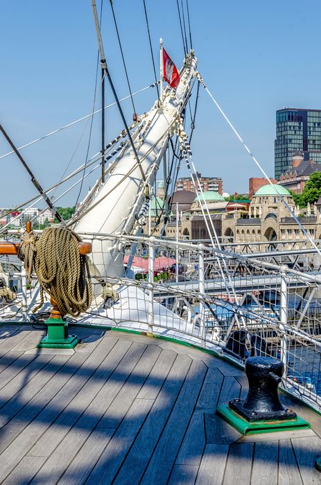 wdf - wupper digitale fotografie - An Deck der Rickmer Rickmers