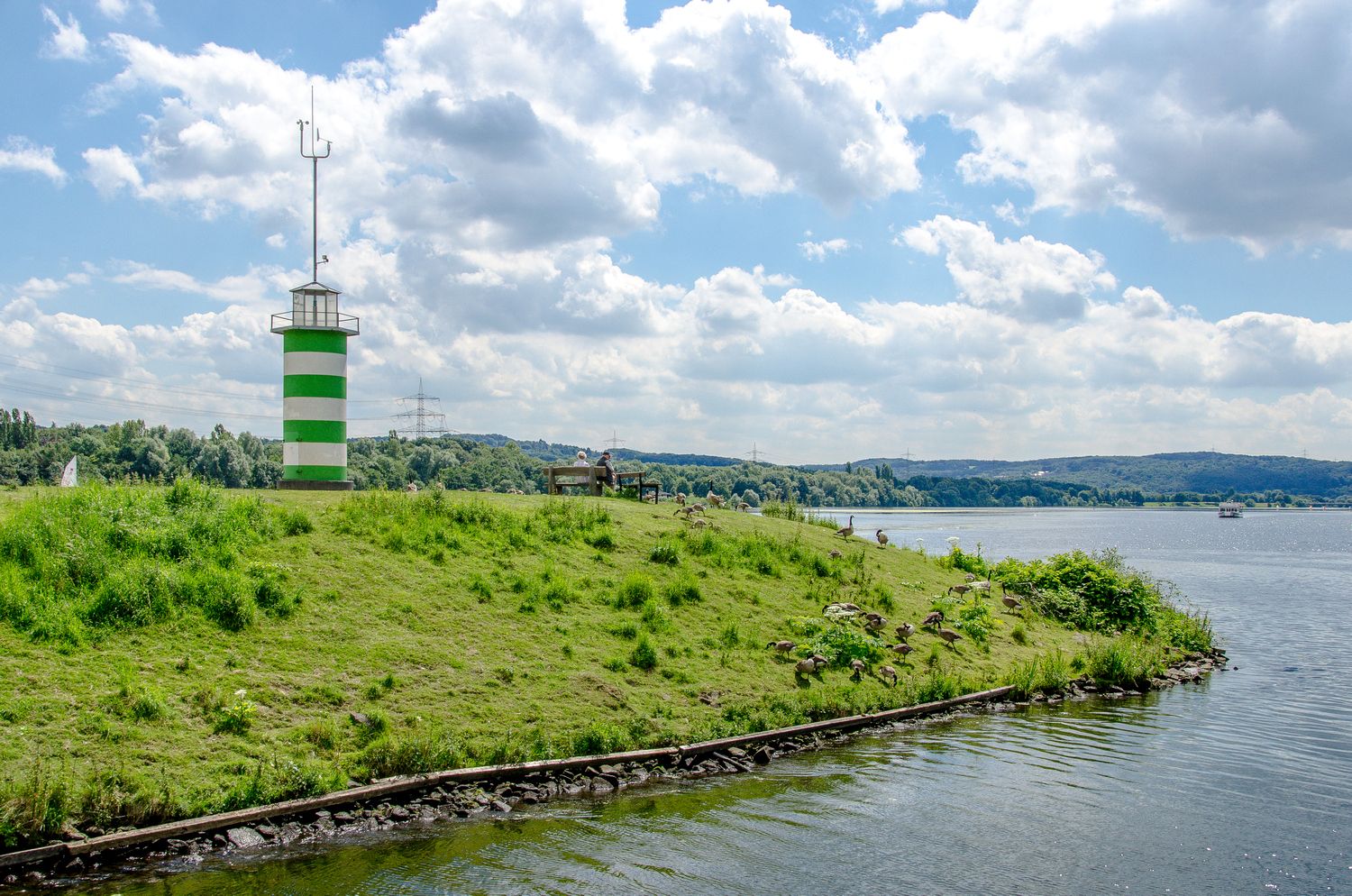 wdf - wupper digitale fotografie - Leuchtturm am Kemnader See