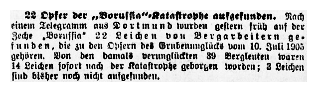 Berliner Volkszeitung vom 03.05.1906, Erscheinungsort: Berlin